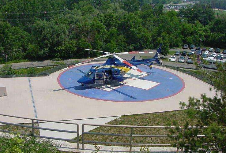 直升飞机停机坪