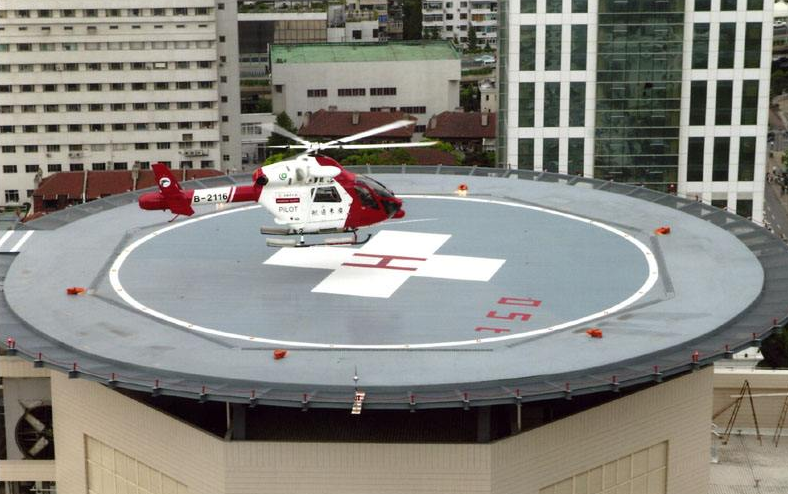 医院救援消防救援直升机坪